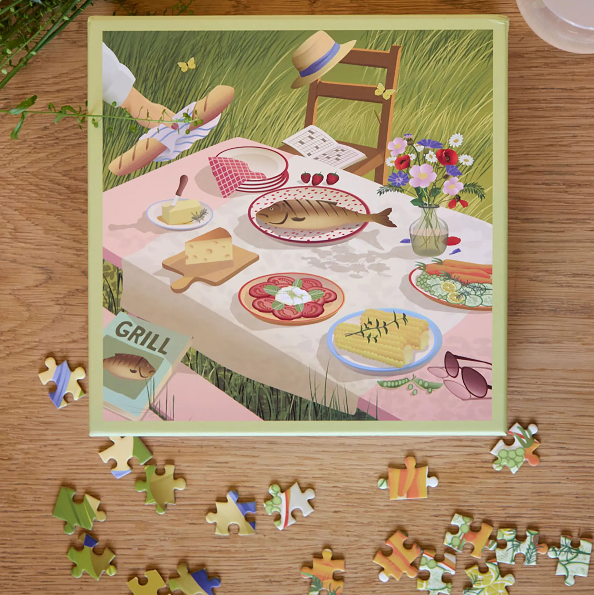 Summer Table & Me puslespil 500 brikker
