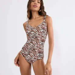 Summer Wild OP, white - dark combination