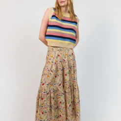 SunsetLL Maxi Skirt, flower print
