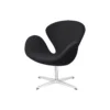 Svanen™ 3320 loungestol, mørkegrå