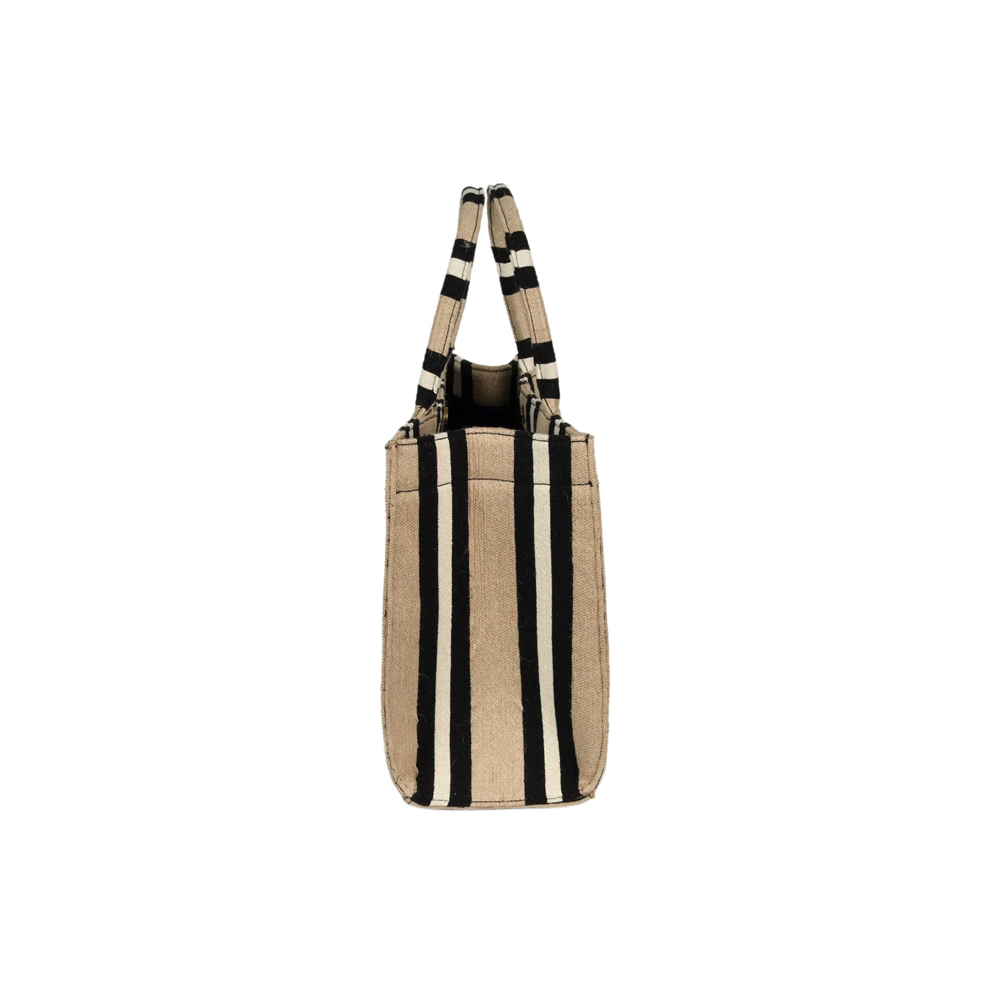 Svinkloev Big Tote, jute/black