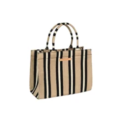 Svinkloev Big Tote, jute/black