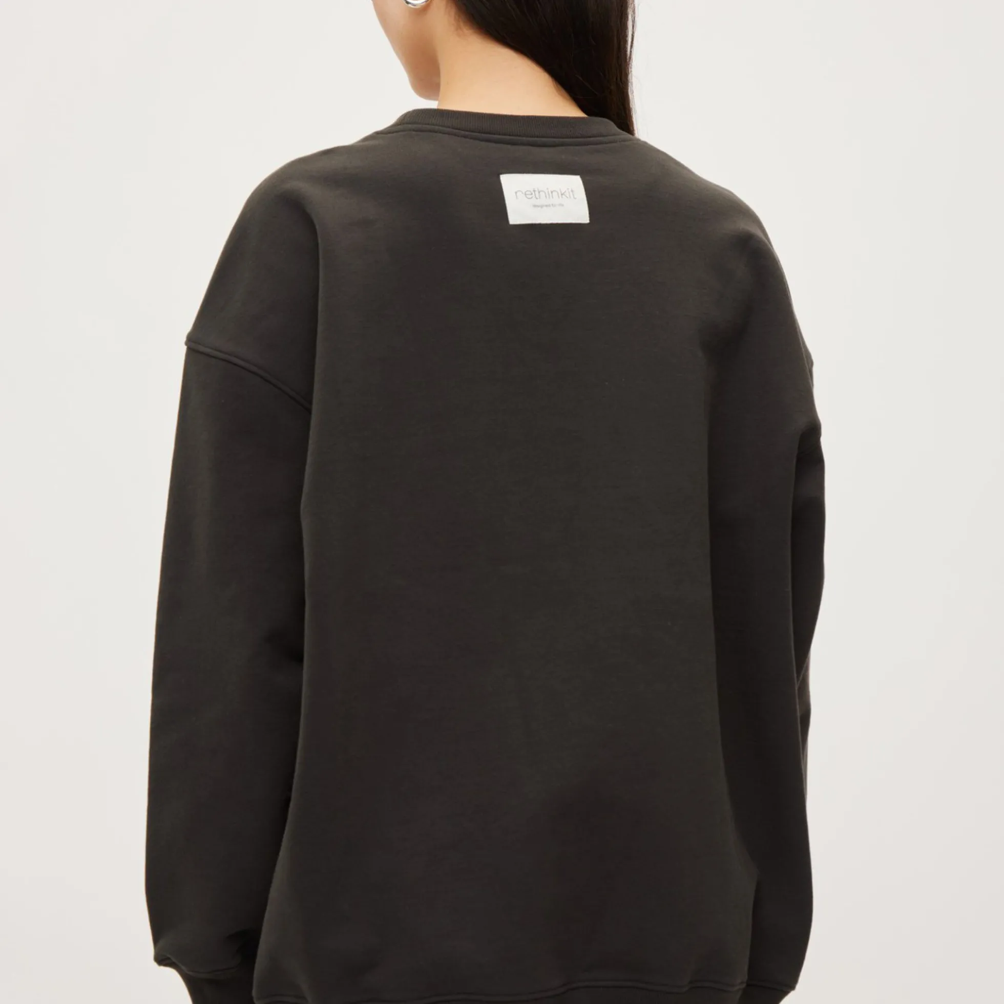 Sweat Shirt Logo, almost black