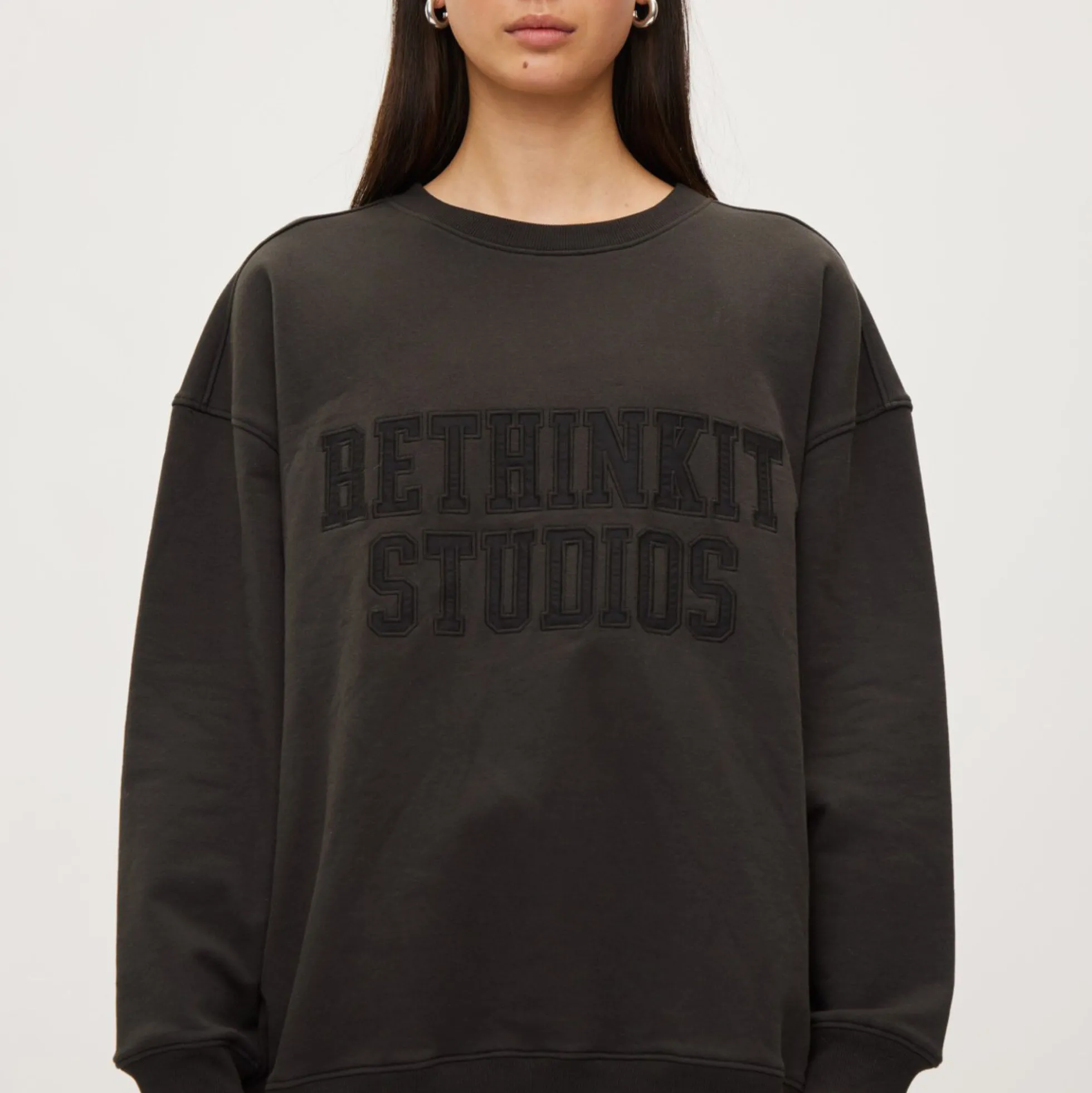 Sweat Shirt Logo, almost black