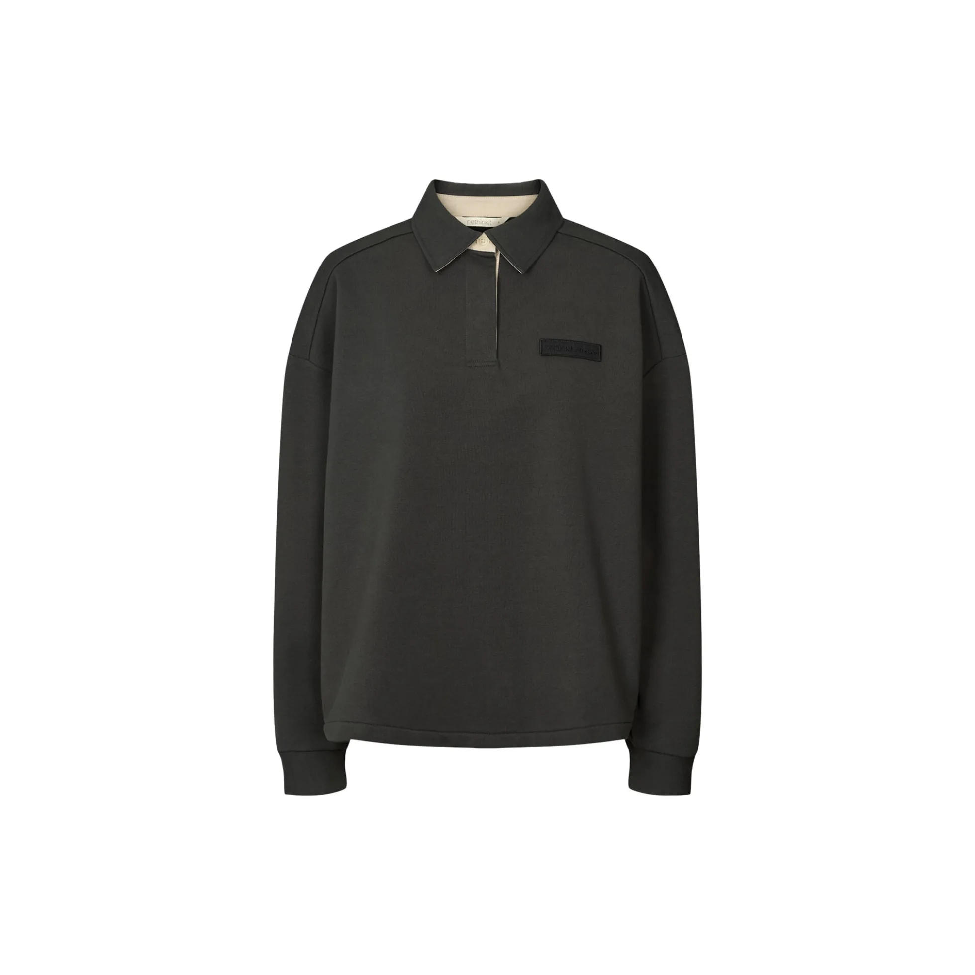 Sweat Shirt Polo One, almost black