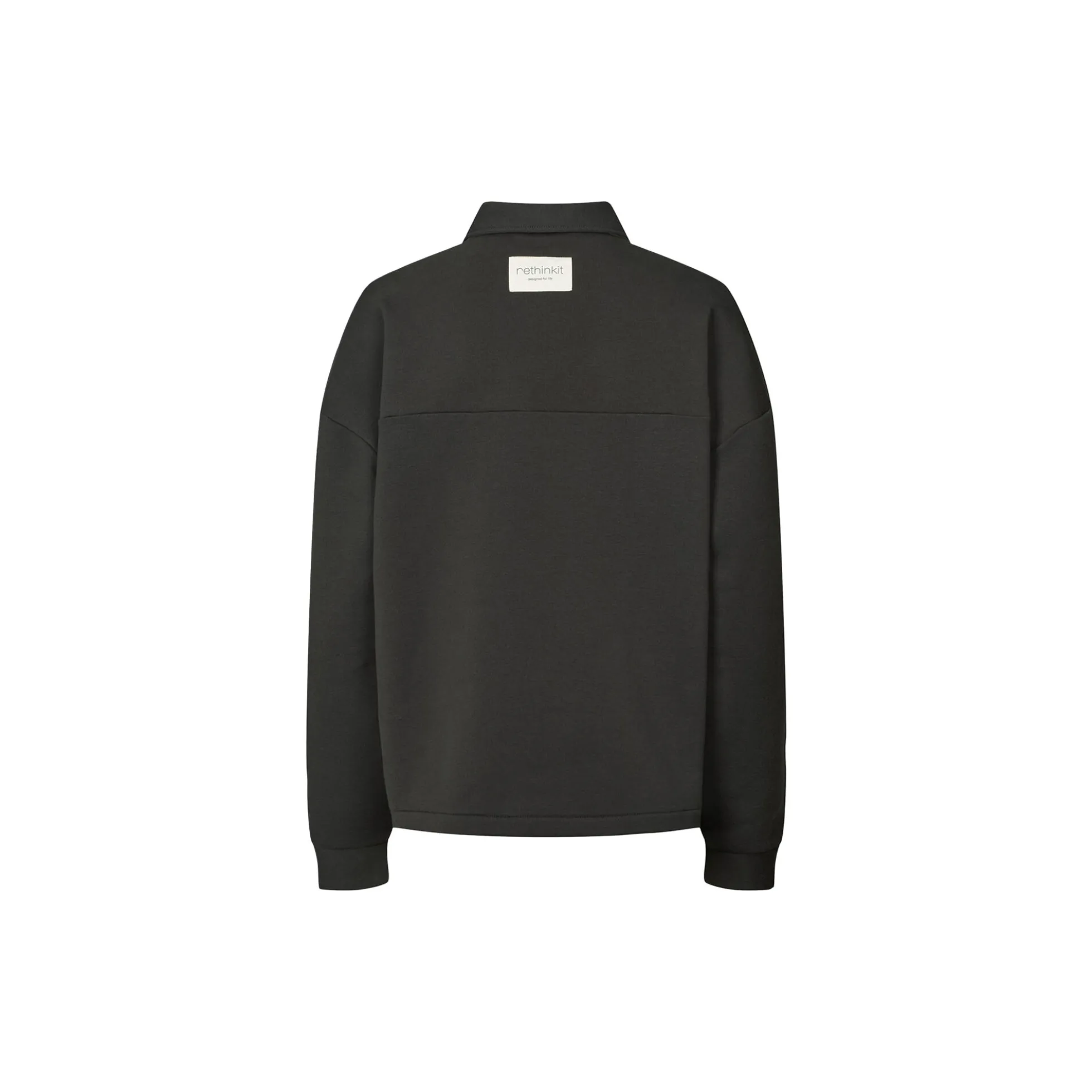 Sweat Shirt Polo One, almost black
