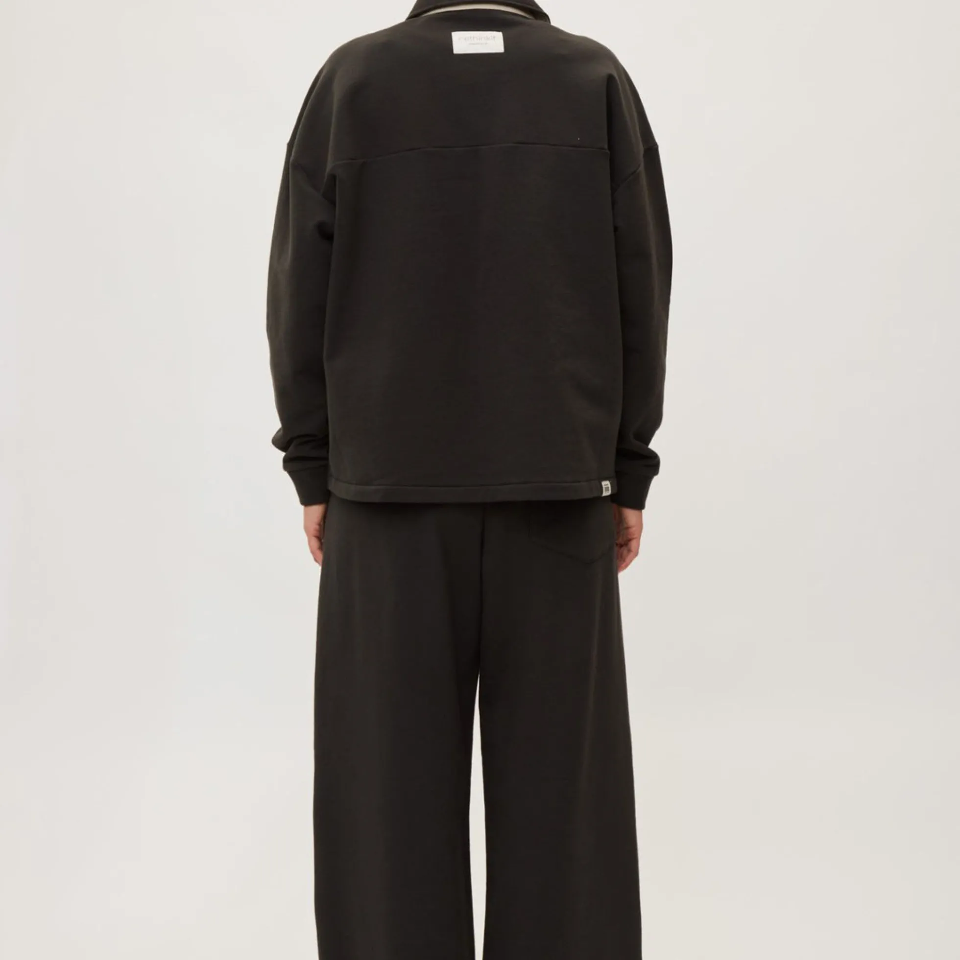 Sweat Shirt Polo One, almost black