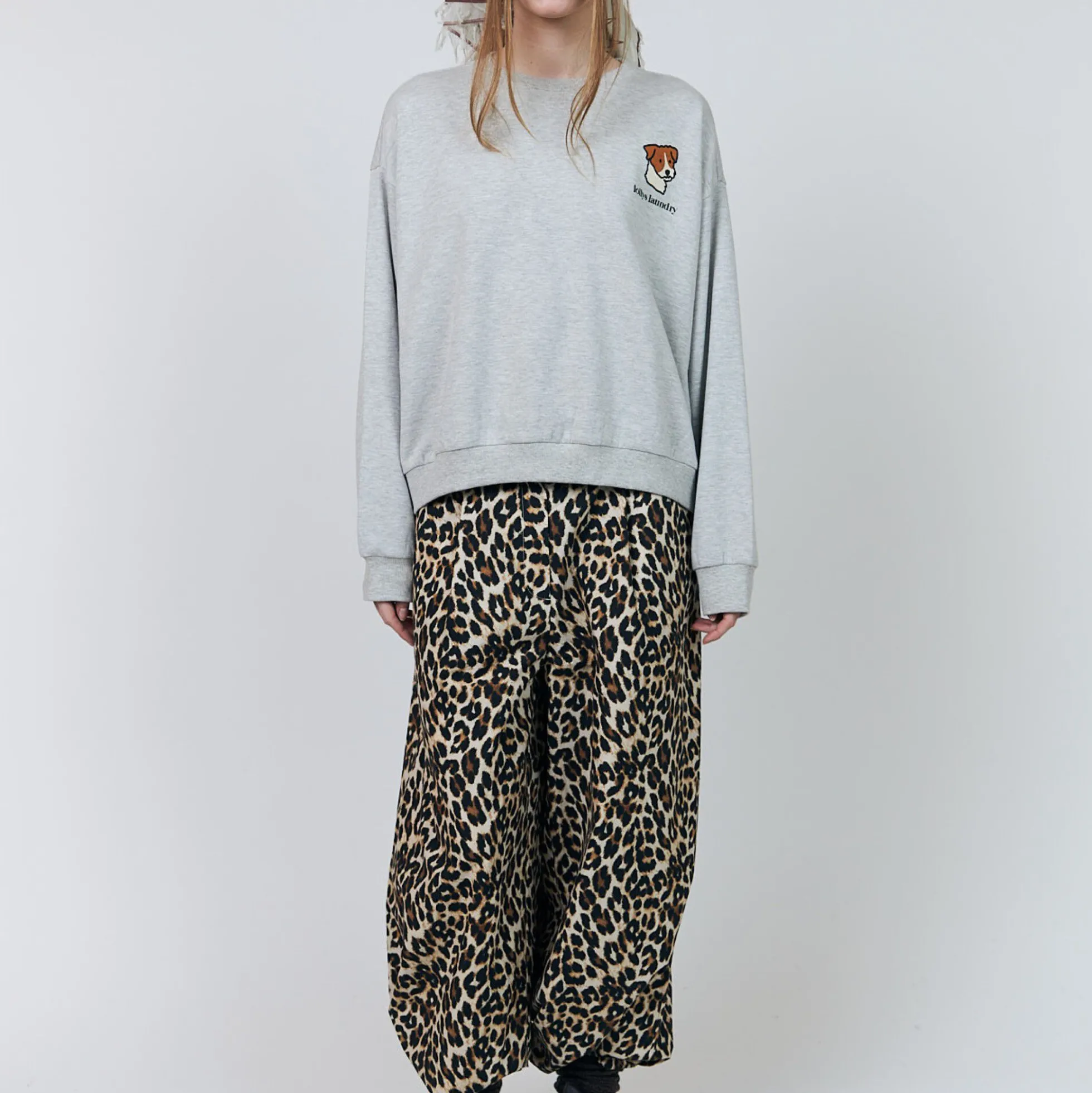 SydneyLL Dog Sweatshirt LS, light grey melange