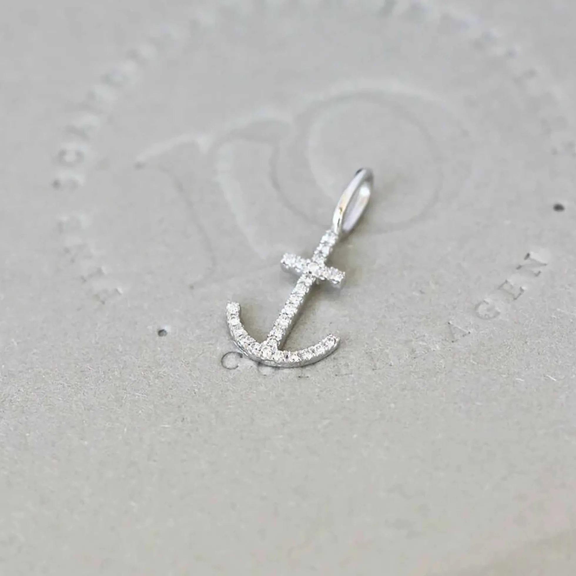 Symbols Håb Diamant vedhæng, hvidguld/diamant