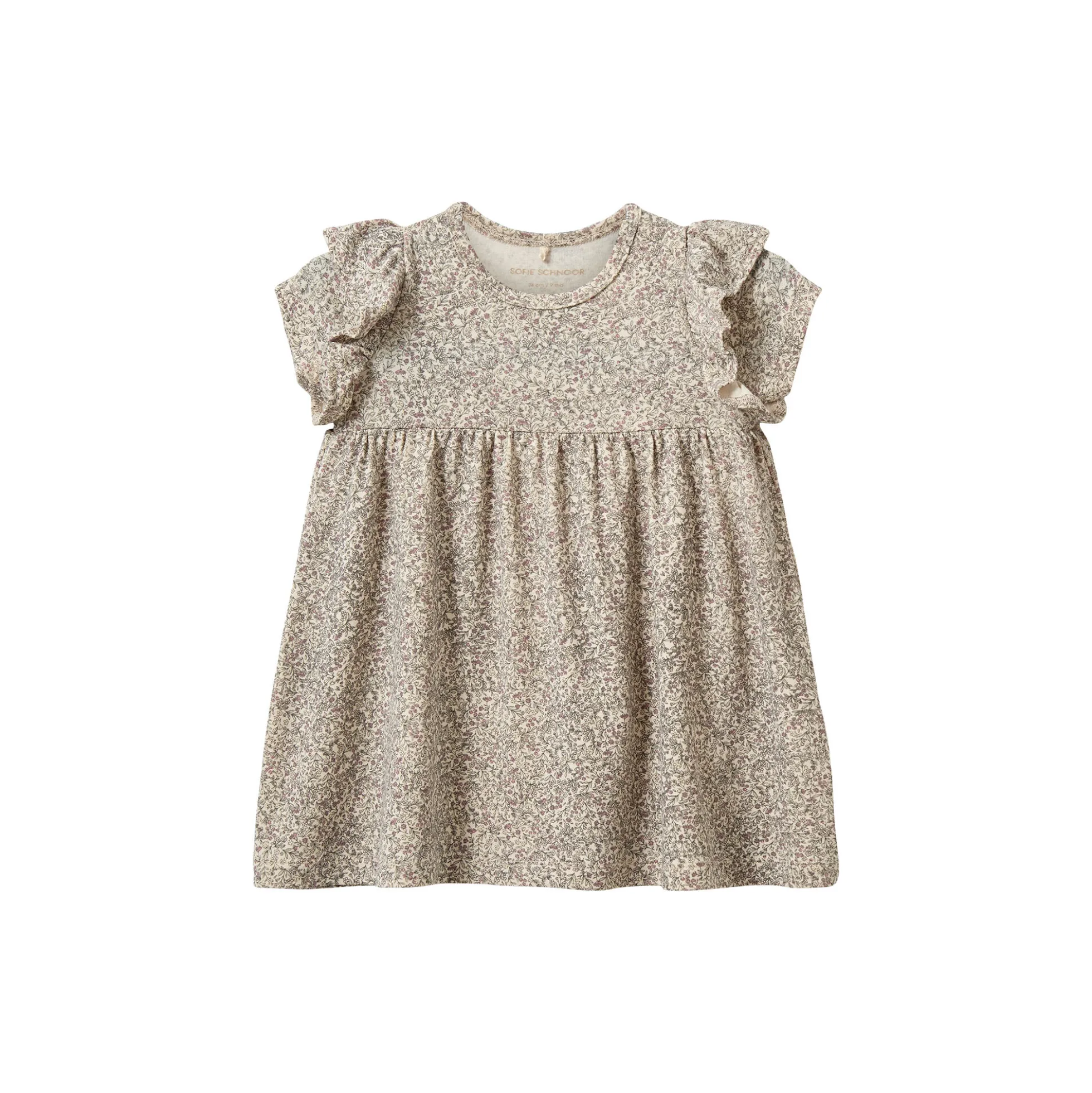 SynneKB Dress, aop flower