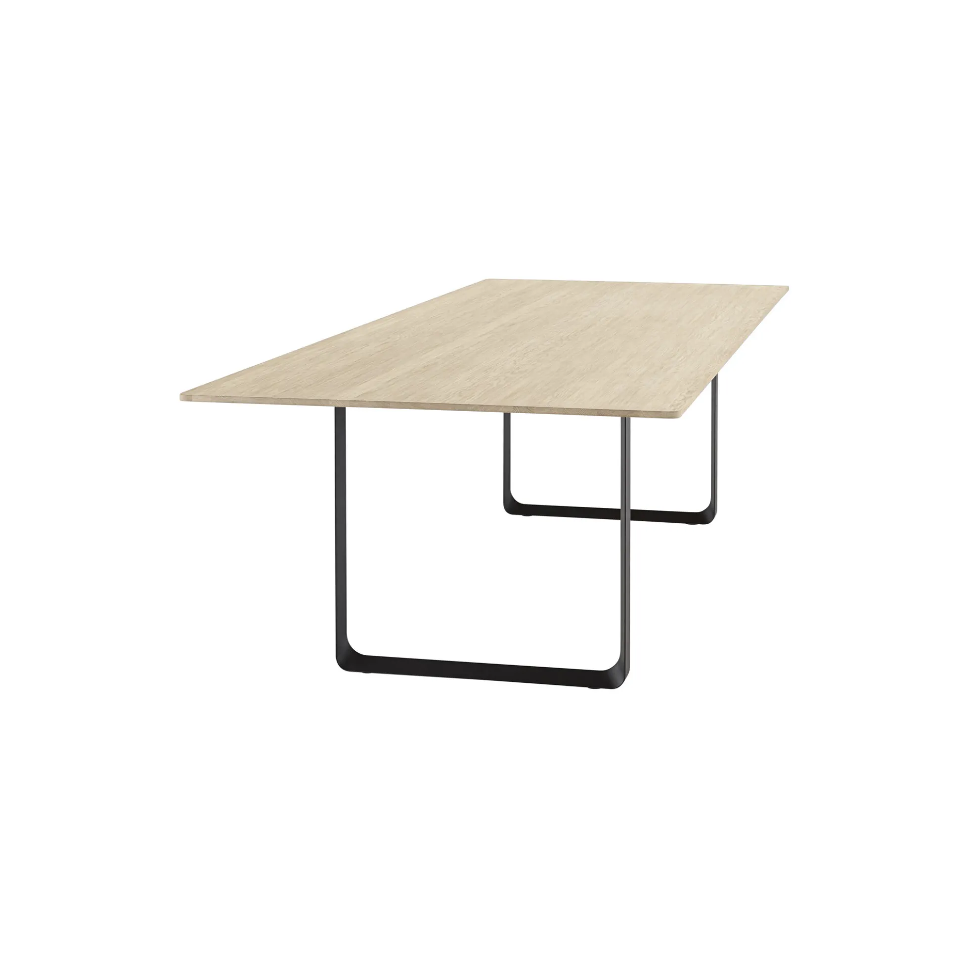 70/70 Table, solid oak/black