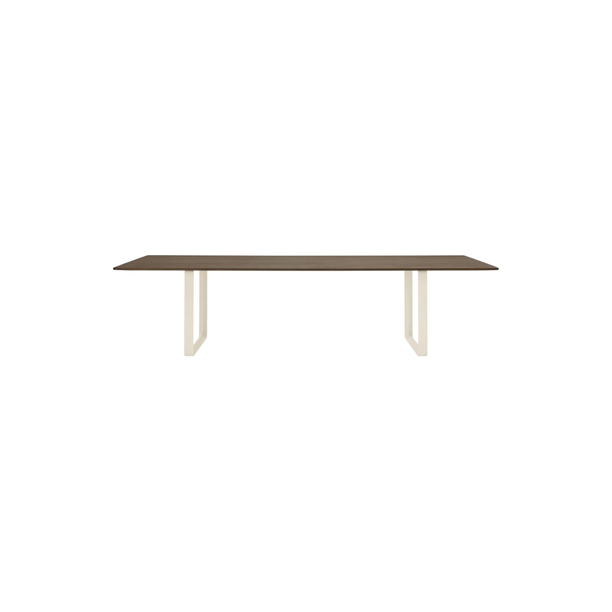 70/70 Table, solid smoked oak/sand