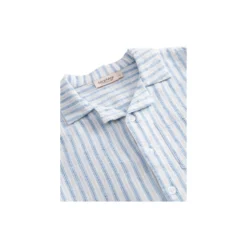 Tage Shirt, surf blue stripe
