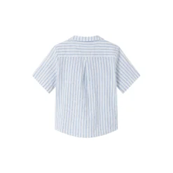 Tage Shirt, surf blue stripe