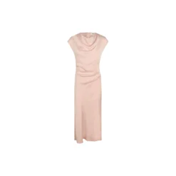 Tailormd dress, peach whip