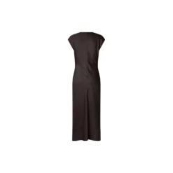 Tailormd dress, seal brown
