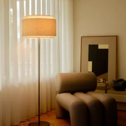 Takai gulvlampe, beige