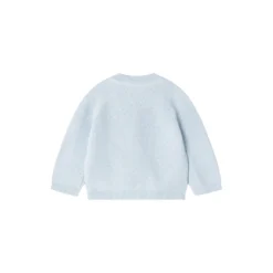 Taki Knitted Cardigan, cerulean sky