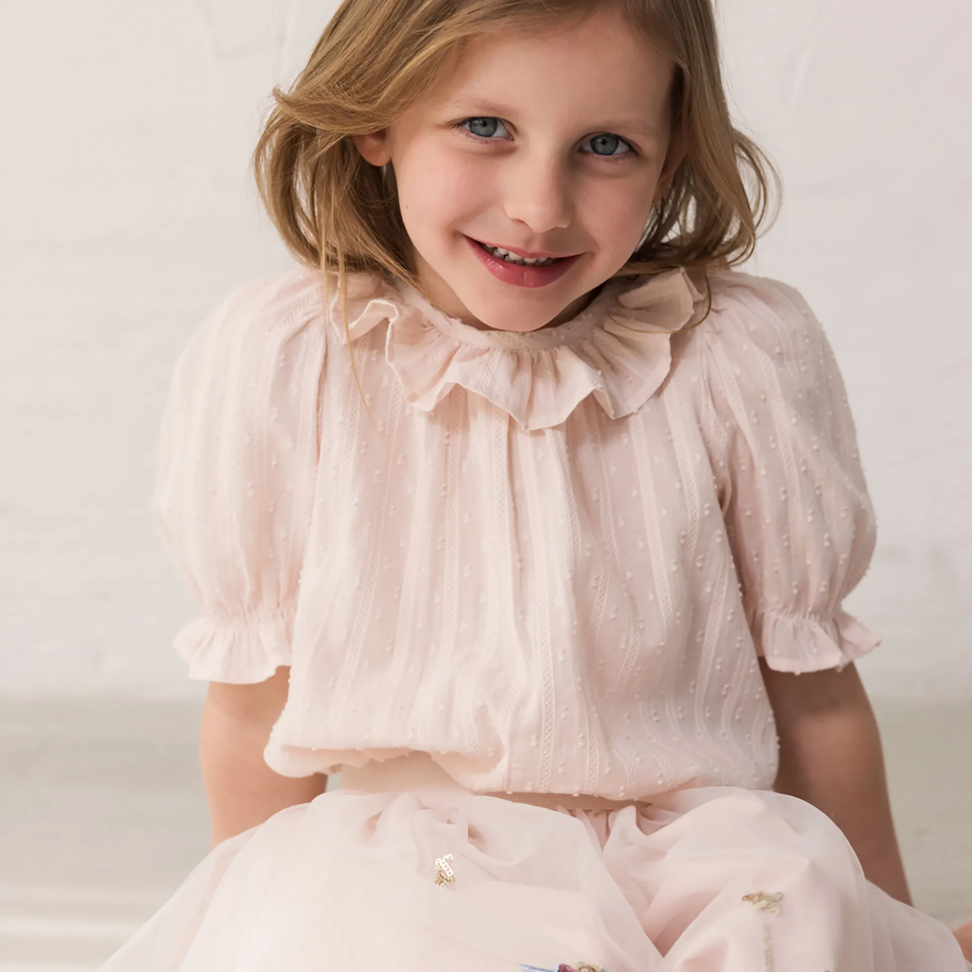 Talso T-shirt, barely rose