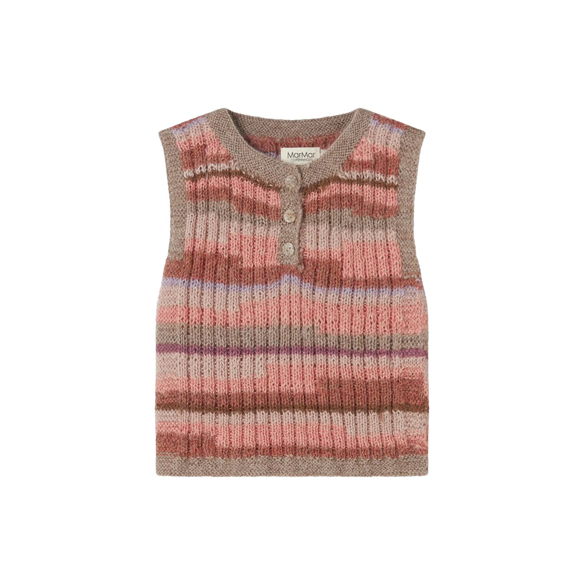 Talvar Knit Vest, multicolour girl