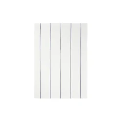 TAULO Viskestykkesæt Stribet, white/mazarine blue