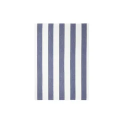 TAULO Viskestykkesæt Stribet, white/mazarine blue