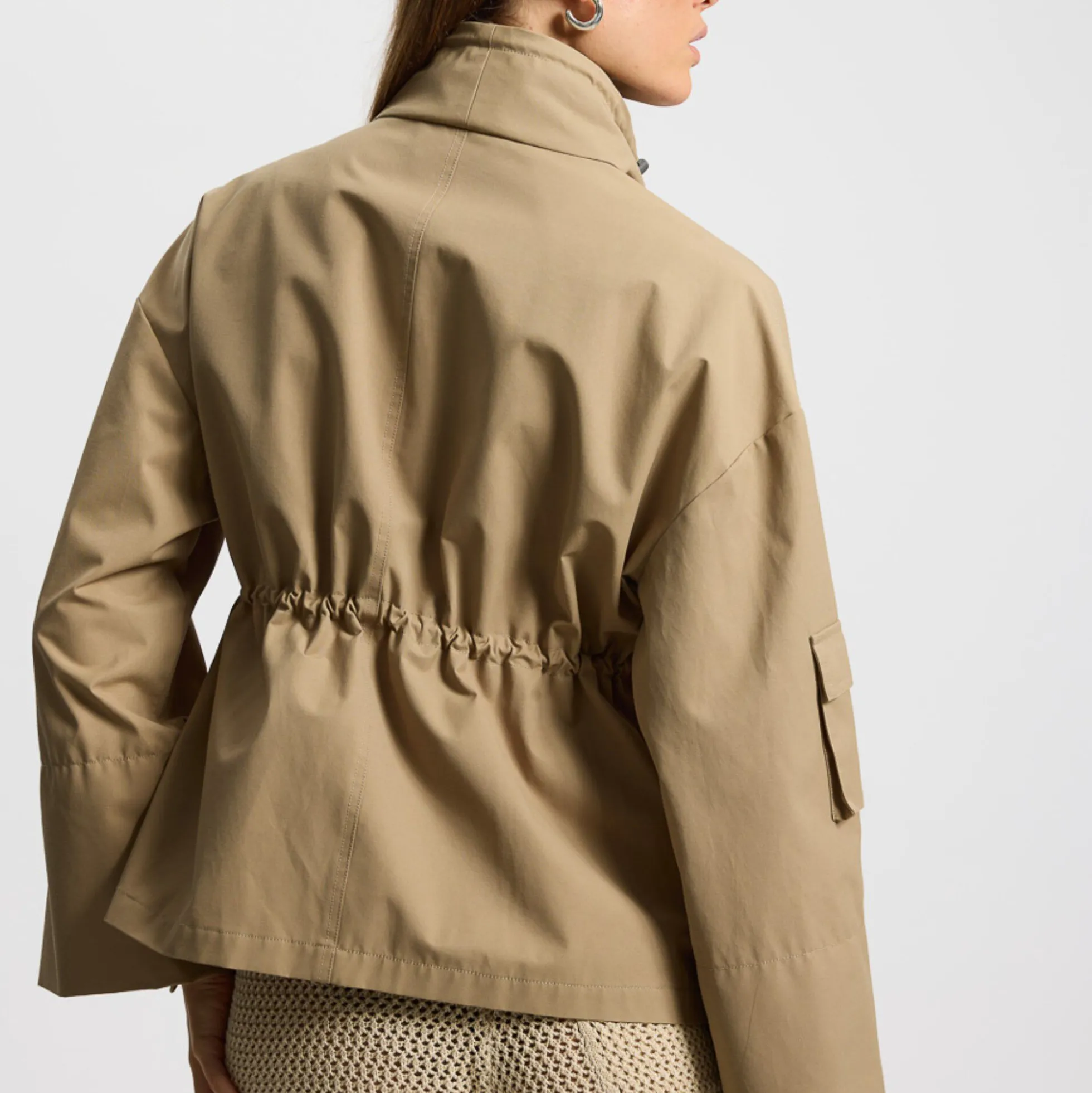 Tech Jacket Cloud, beige taupe