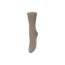 Telma Solid Sock, beige melange