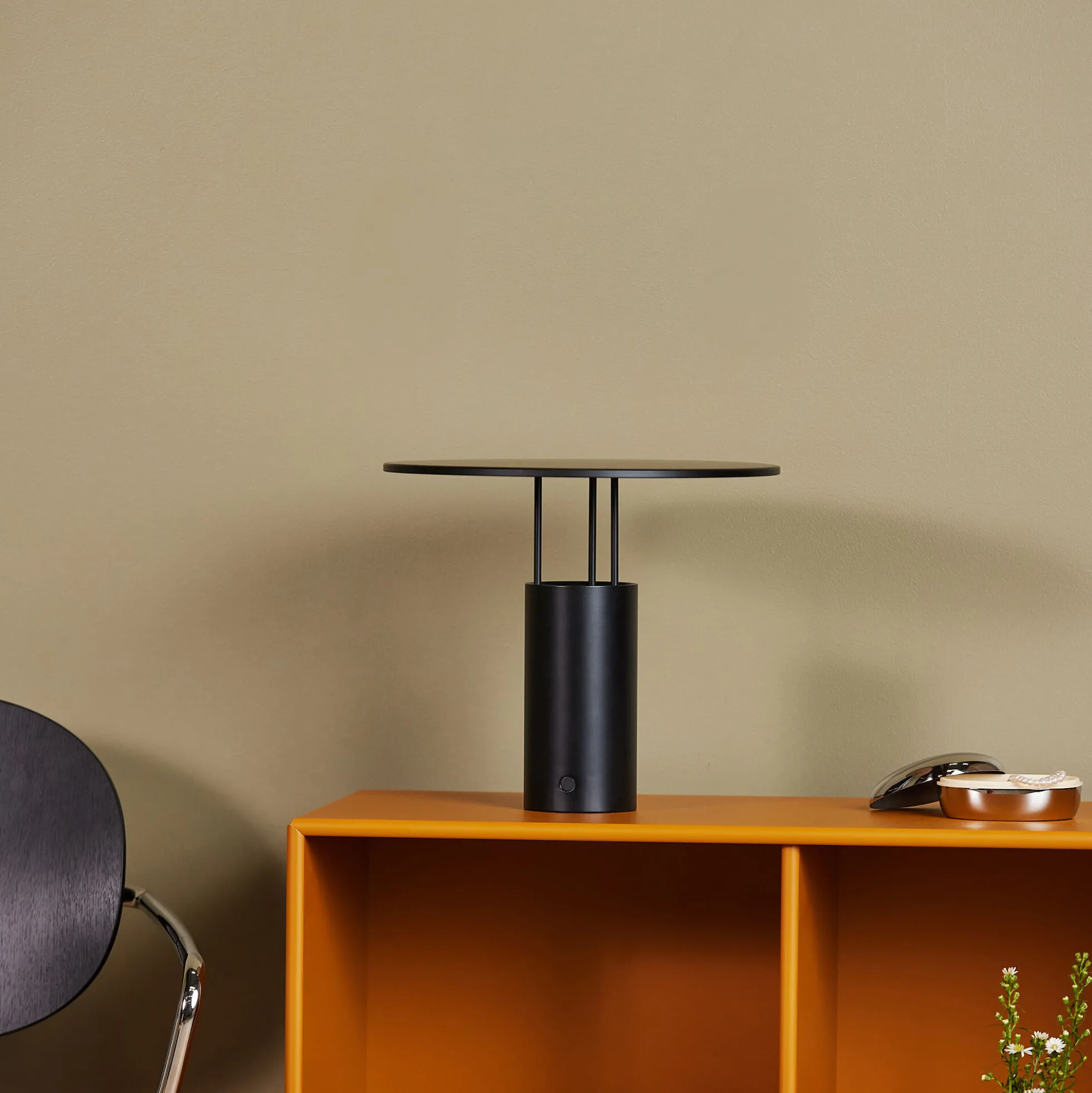 Tempel280 bordlampe, sort