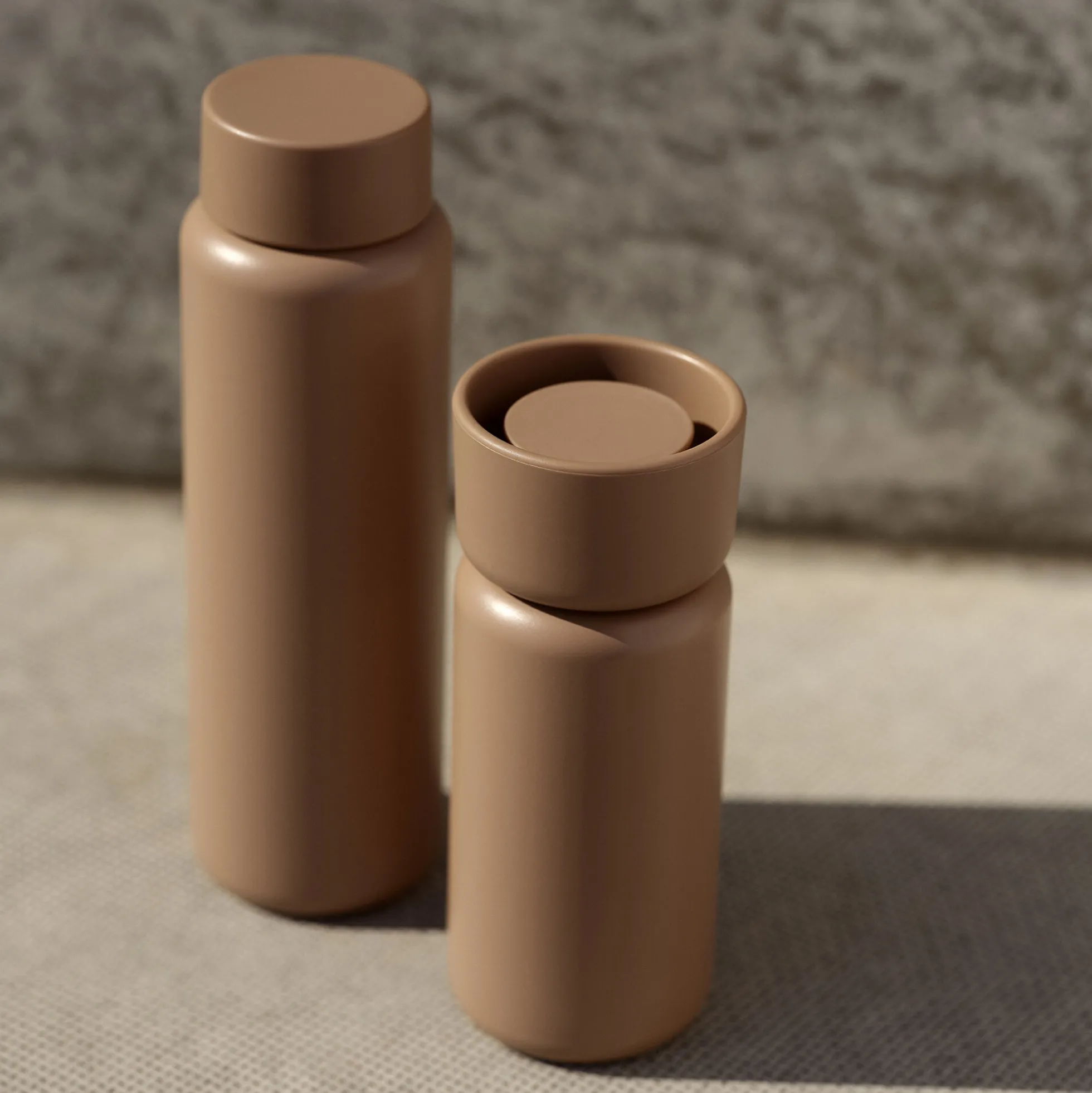 Termoflaske Singles 400 ml, camel