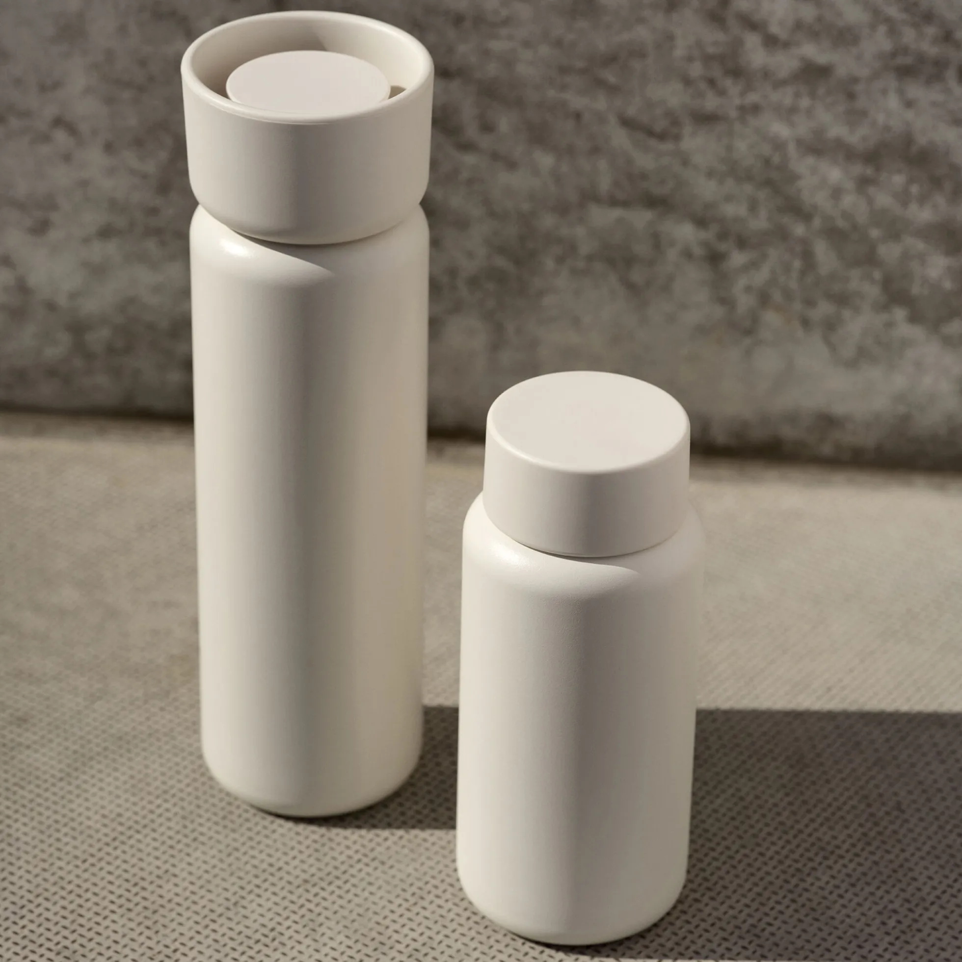 Termoflaske Singles 650 ml, cream