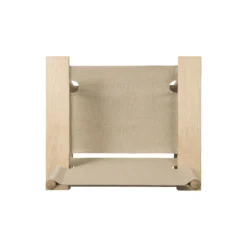 The Canvas Chair loungestol, sæbebehandlet eg/kanvas