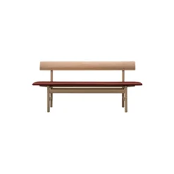 The Mogensen Bench bænk, olieret eg/burnt sienna