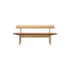 The Mogensen Bench bænk, sæbebehandlet eg/cognac