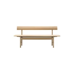 The Mogensen Bench bænk, sæbebehandlet eg/natur