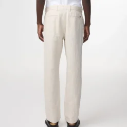 Theo Linen 1454 Trousers, oat