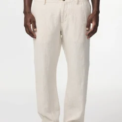 Theo Linen 1454 Trousers, oat