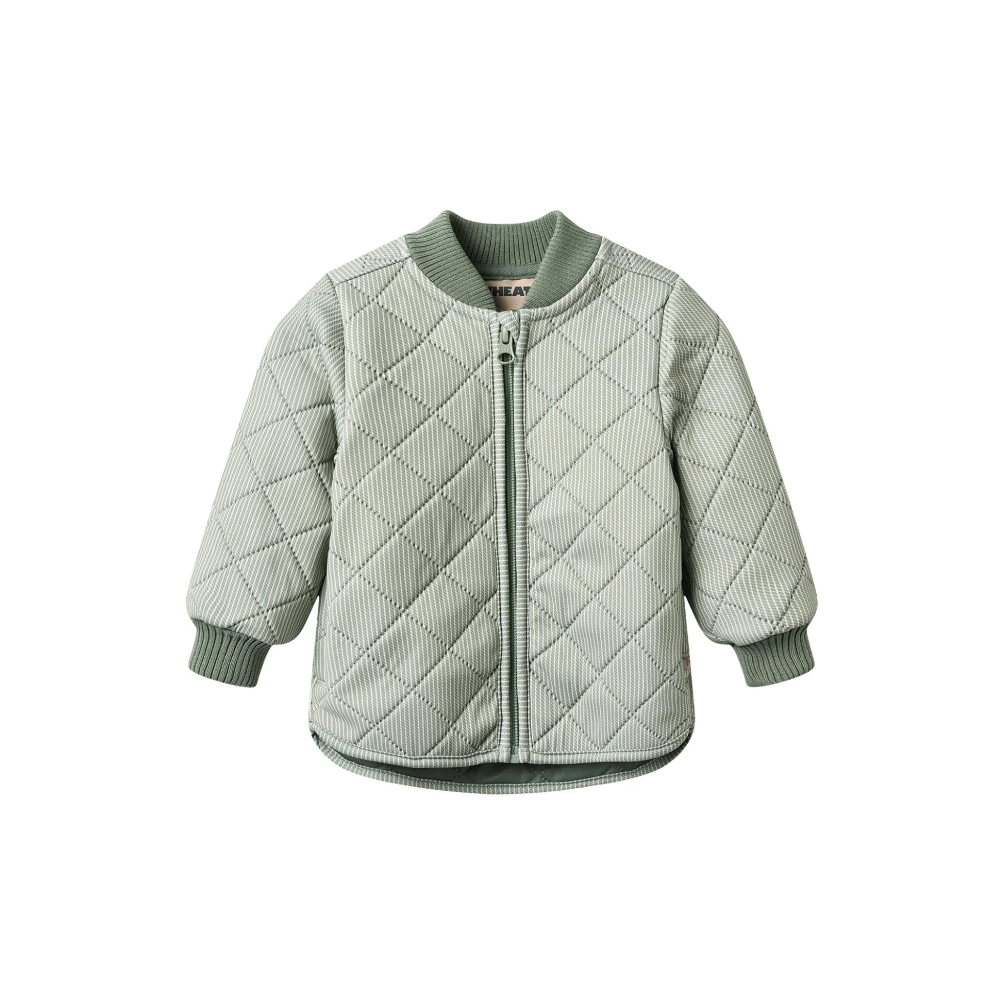 Thermo Jacket Loui, green stripe