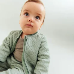 Thermo Jacket Loui, green stripe