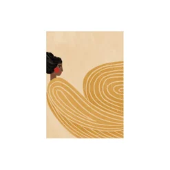 The Woman with the Yellow Stripes