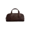 ThoraMBG Bag Croco, espresso brown