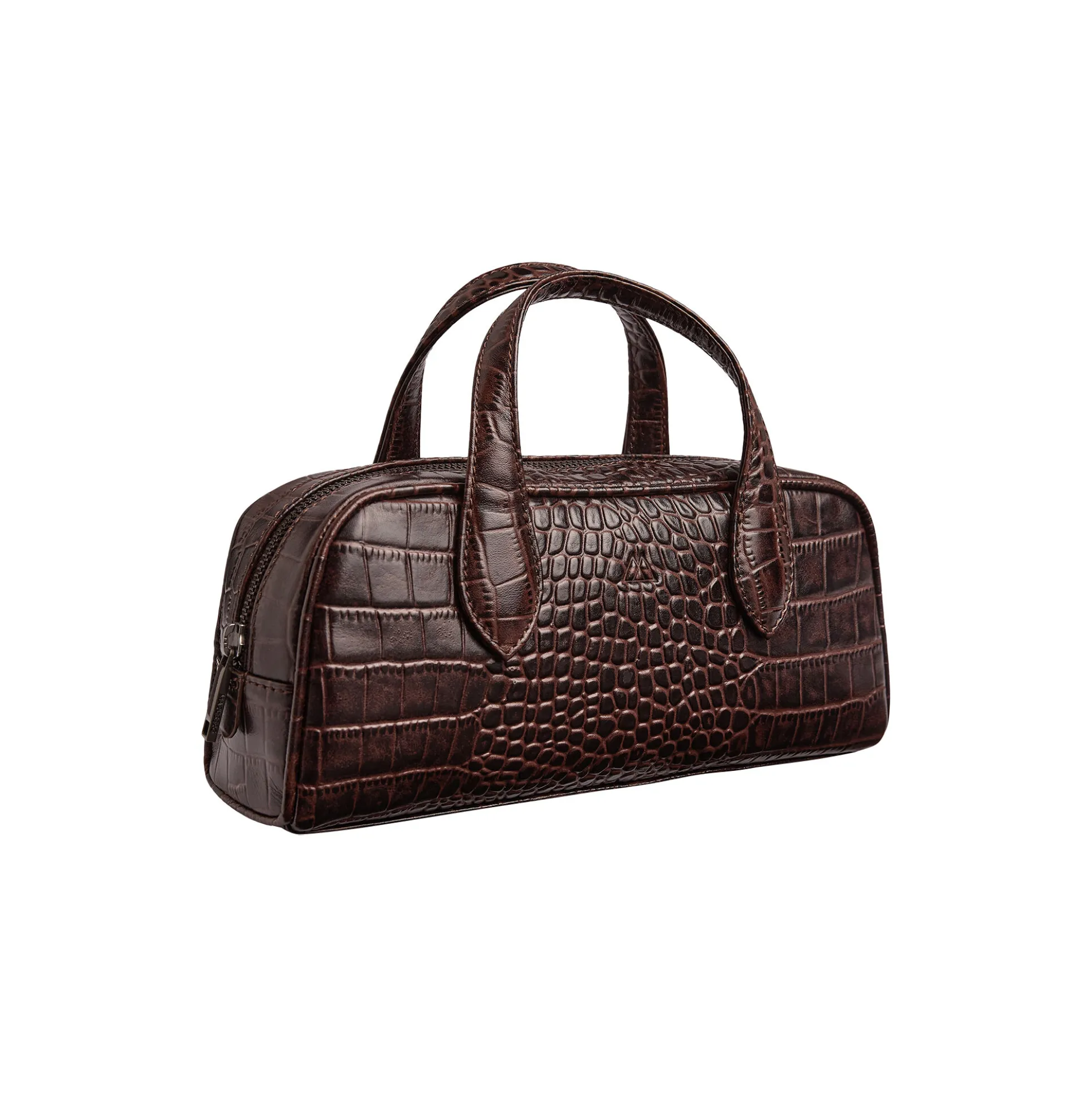 ThoraMBG Bag Croco, espresso brown