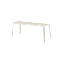Thorvald SC112 Outdoor Bench, ivory