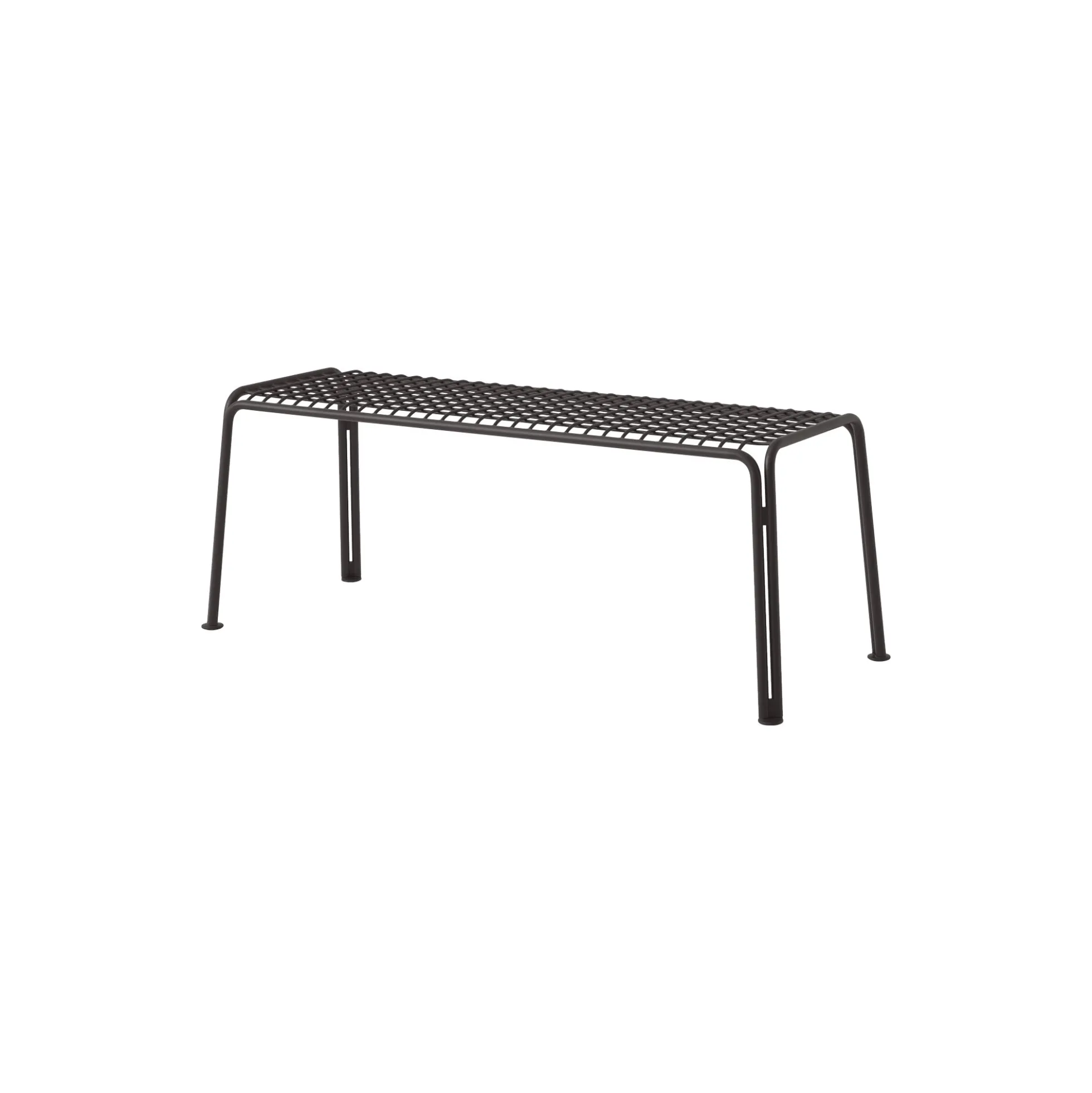 Thorvald SC112 Outdoor Bench, warm black