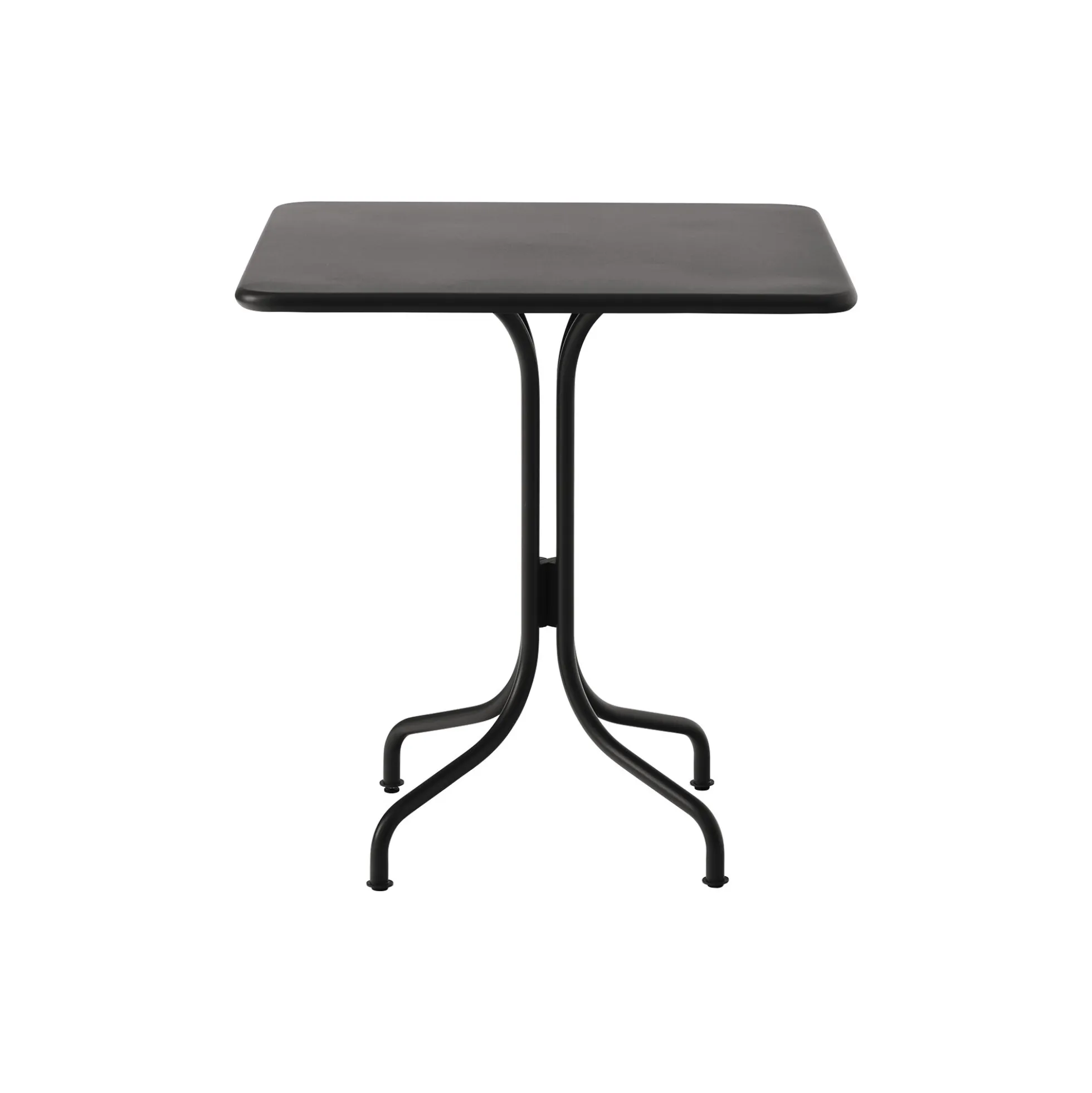 Thorvald SC97 Outdoor Café Table Square, warm black