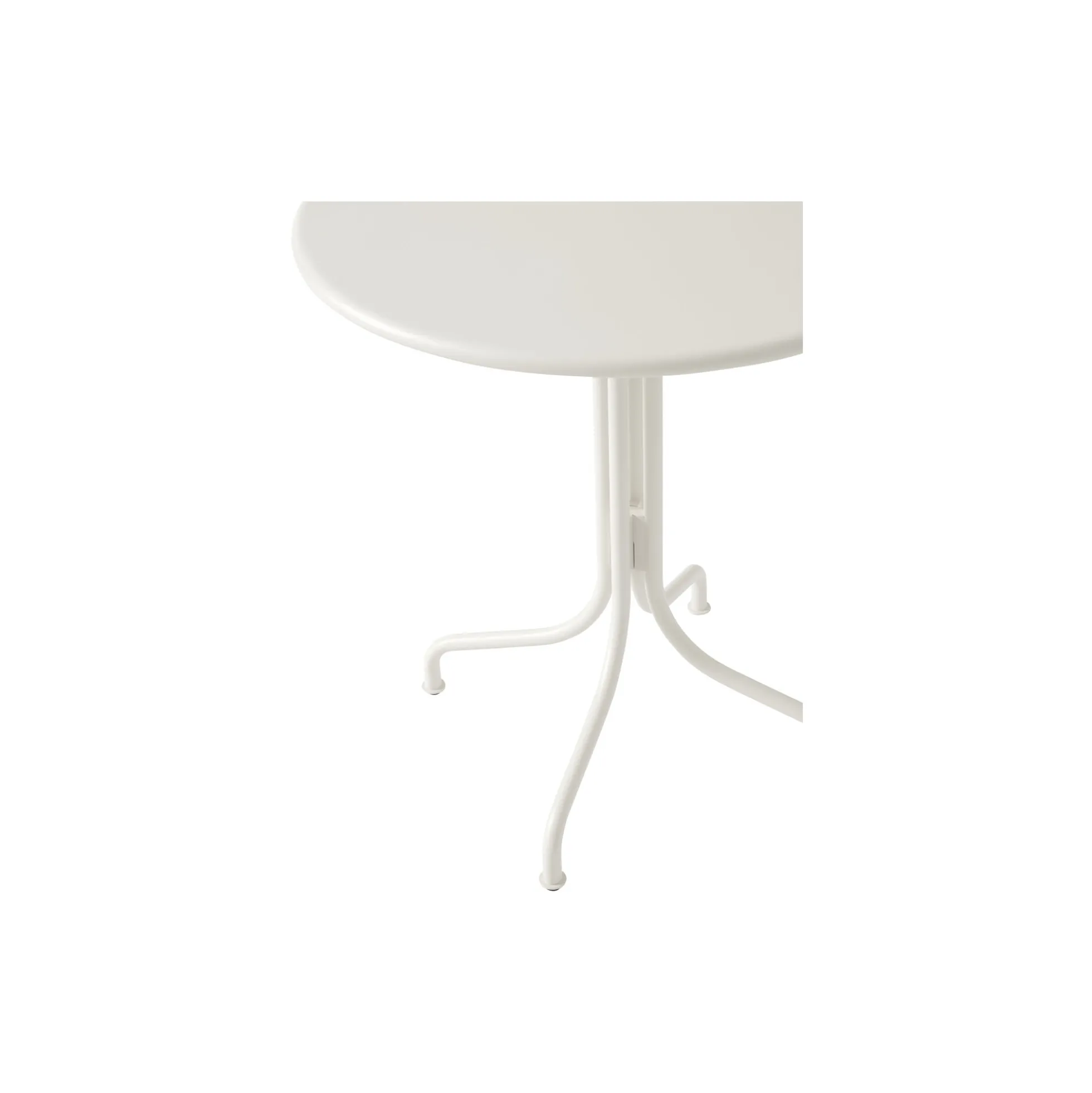 Thorvald SC96 Outdoor Café Table Round, ivory
