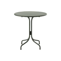 Thorvald SC96 Outdoor Café Table Round, bronze green