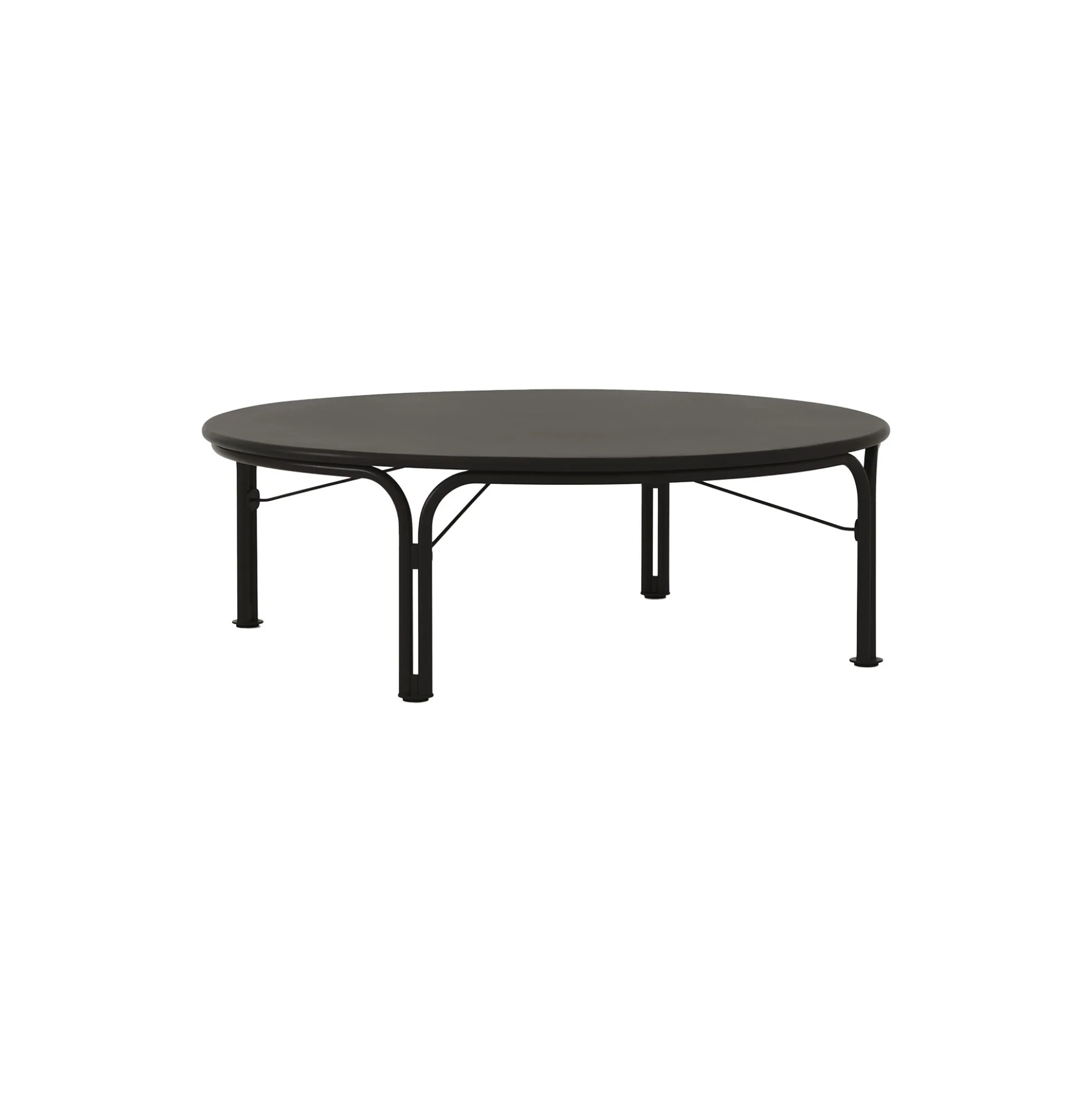 Thorvald SC109 Outdoor Coffee Table, warm black