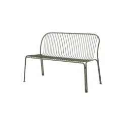 Thorvald SC111 Outdoor Dining Bench, bronze green