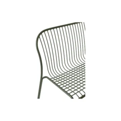 Thorvald SC111 Outdoor Dining Bench, bronze green